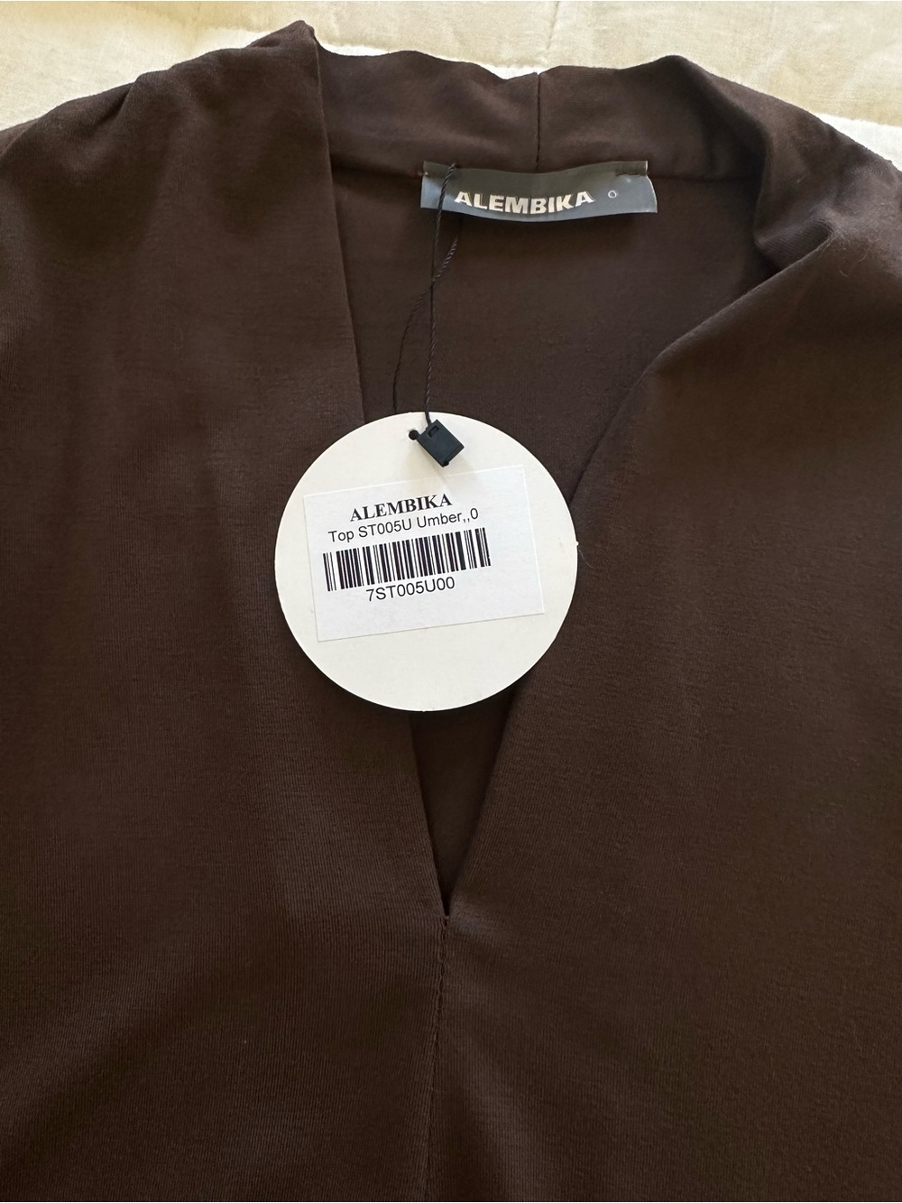 NWT Alembika Essential V Neck Tunic - Picture 4 of 6